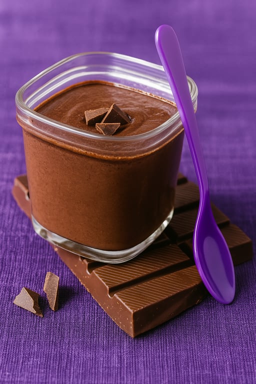 Crème au Chocolat Façon Grand-mère