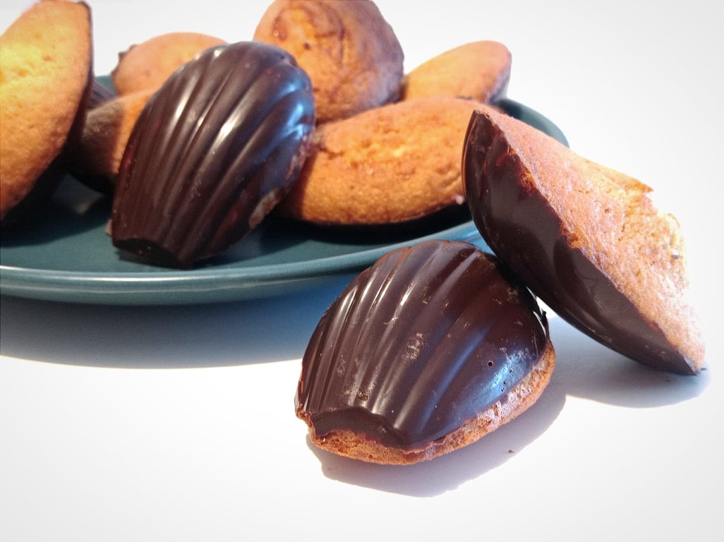 Madeleine au Chocolat