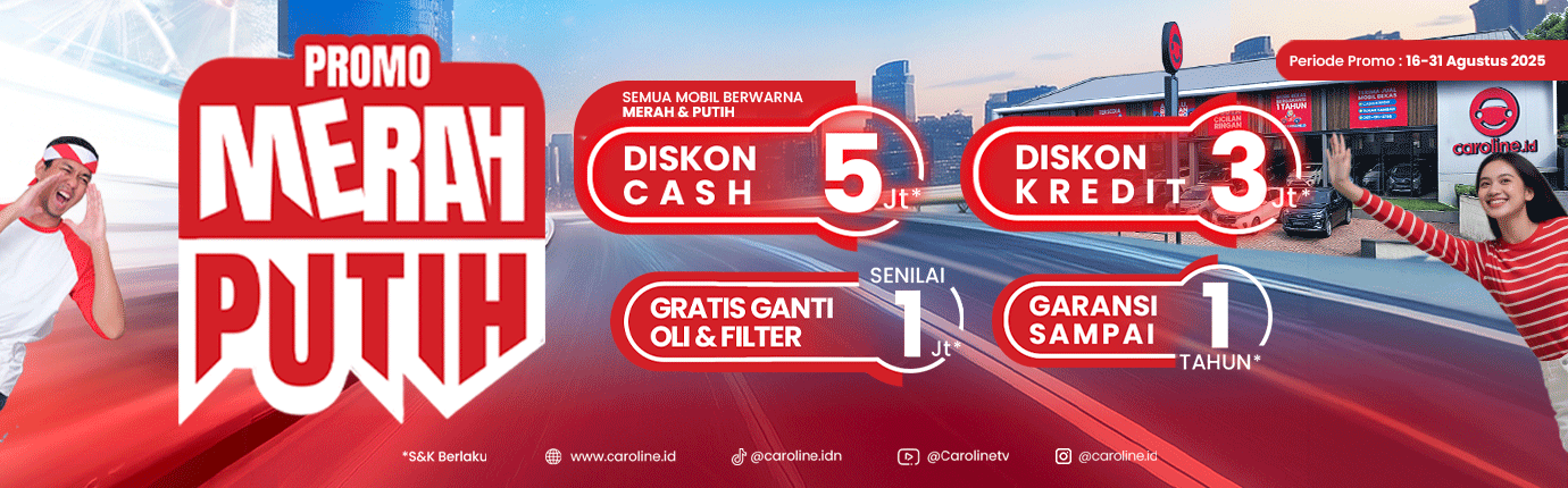 Promo Merah Putih 2025 Banner