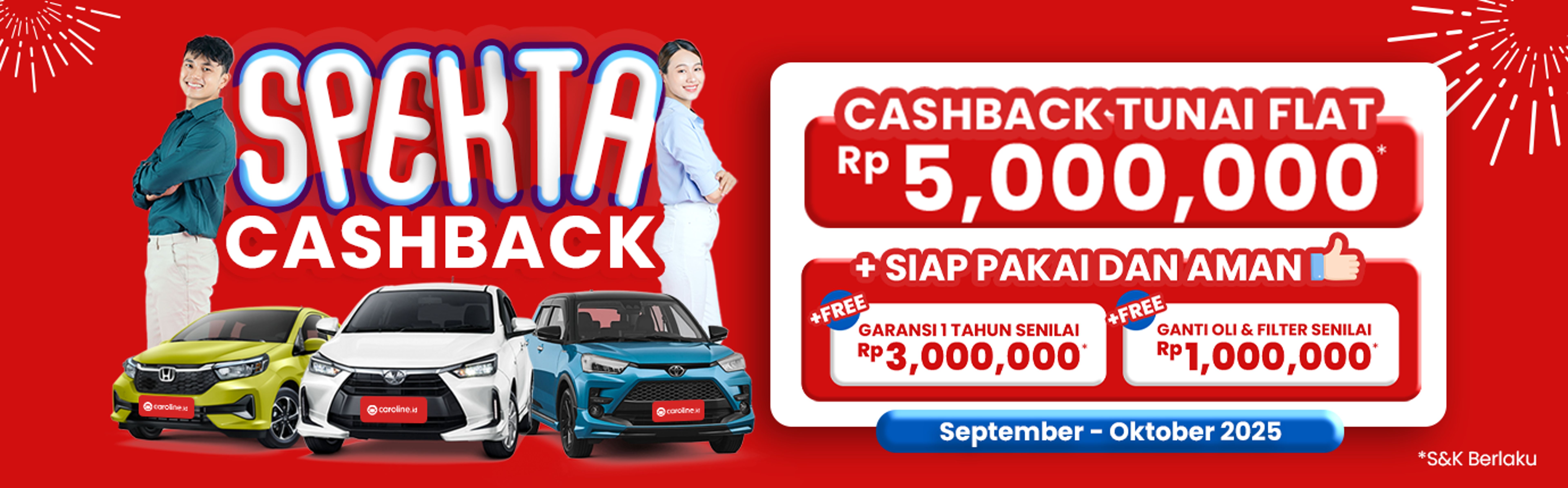 Spekta Cashback 2025 Banner