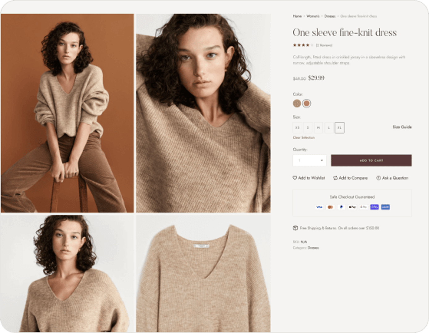 Fashionable - Clothing & Apparel WooCommerce WordPress Theme - Single Product Page Styles | Cmsmasters studio