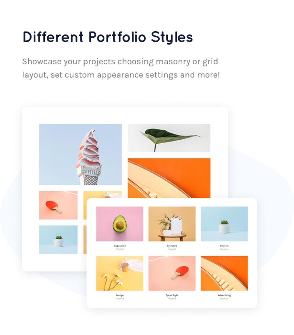 Shopaddict - 16 Ready WordPress Landing Pages Theme - Different Portfolio Layouts | cmsmasters studio