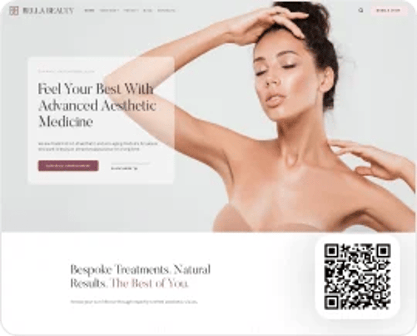 Bella Beauty - Aesthetic Medical Clinic WordPress Theme - Home Five | CMSMasters studio