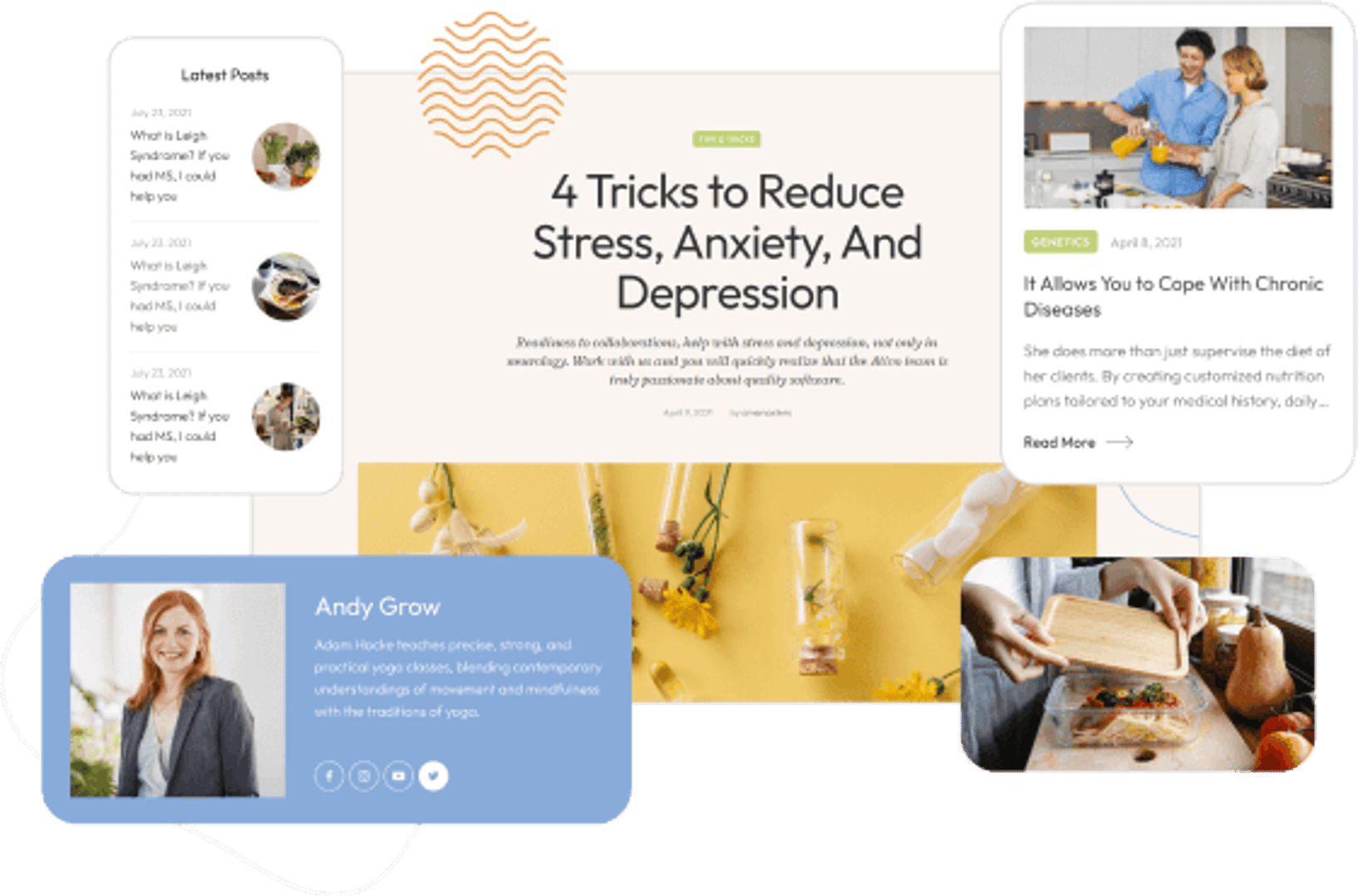 The Practitioner WordPress Theme - Blog Posts Layouts