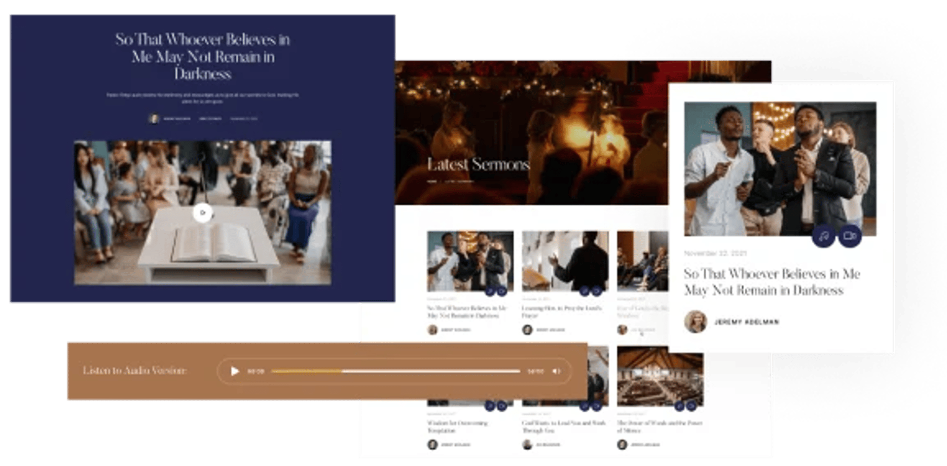 Christian - Church WordPress Theme - Sermons Post Type | cmsmasters studio