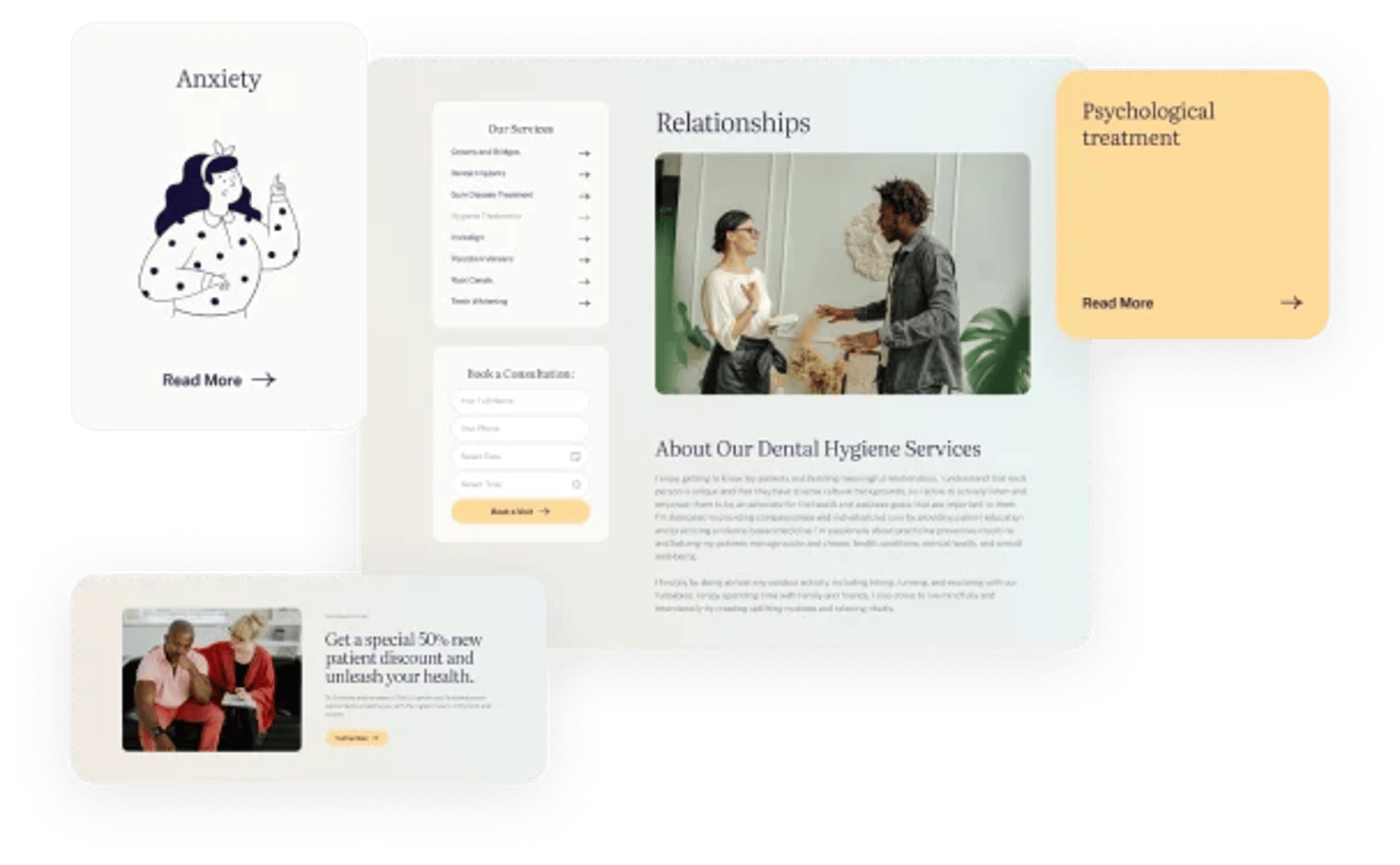 Mental Care - Therapy & Counseling Psychologist WordPress Theme - Services Post Type | CMSMasters studio