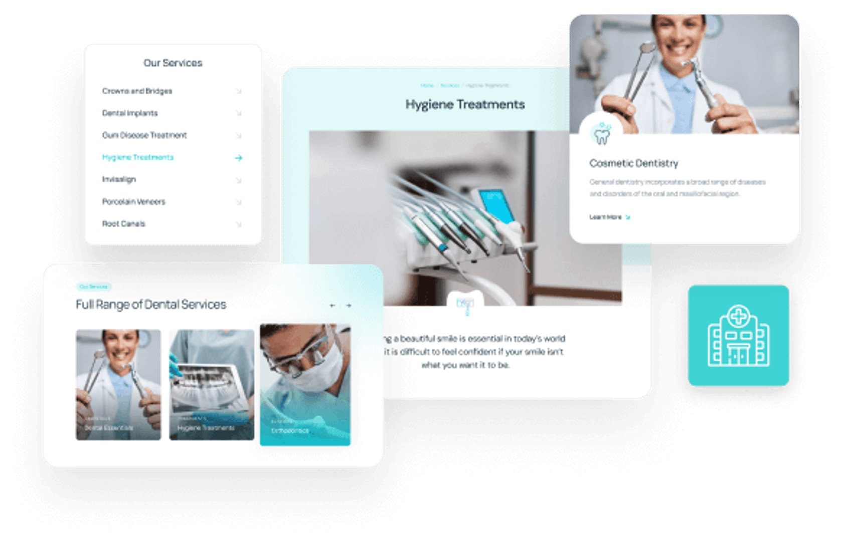 Healthy Smiles WordPress Theme - Documents & Services