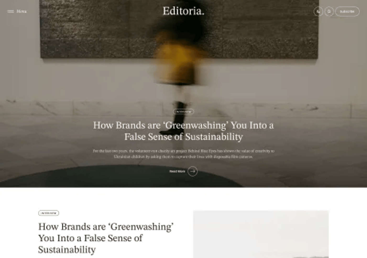 Editoria - Viral Magazine & Newspaper WordPress Theme - Home 2 | CMSMasters studio