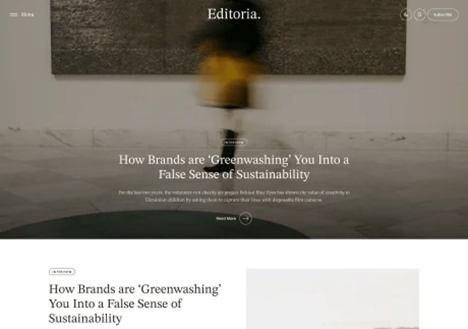Editoria - Viral Magazine & Newspaper WordPress Theme - Home 2 | CMSMasters studio