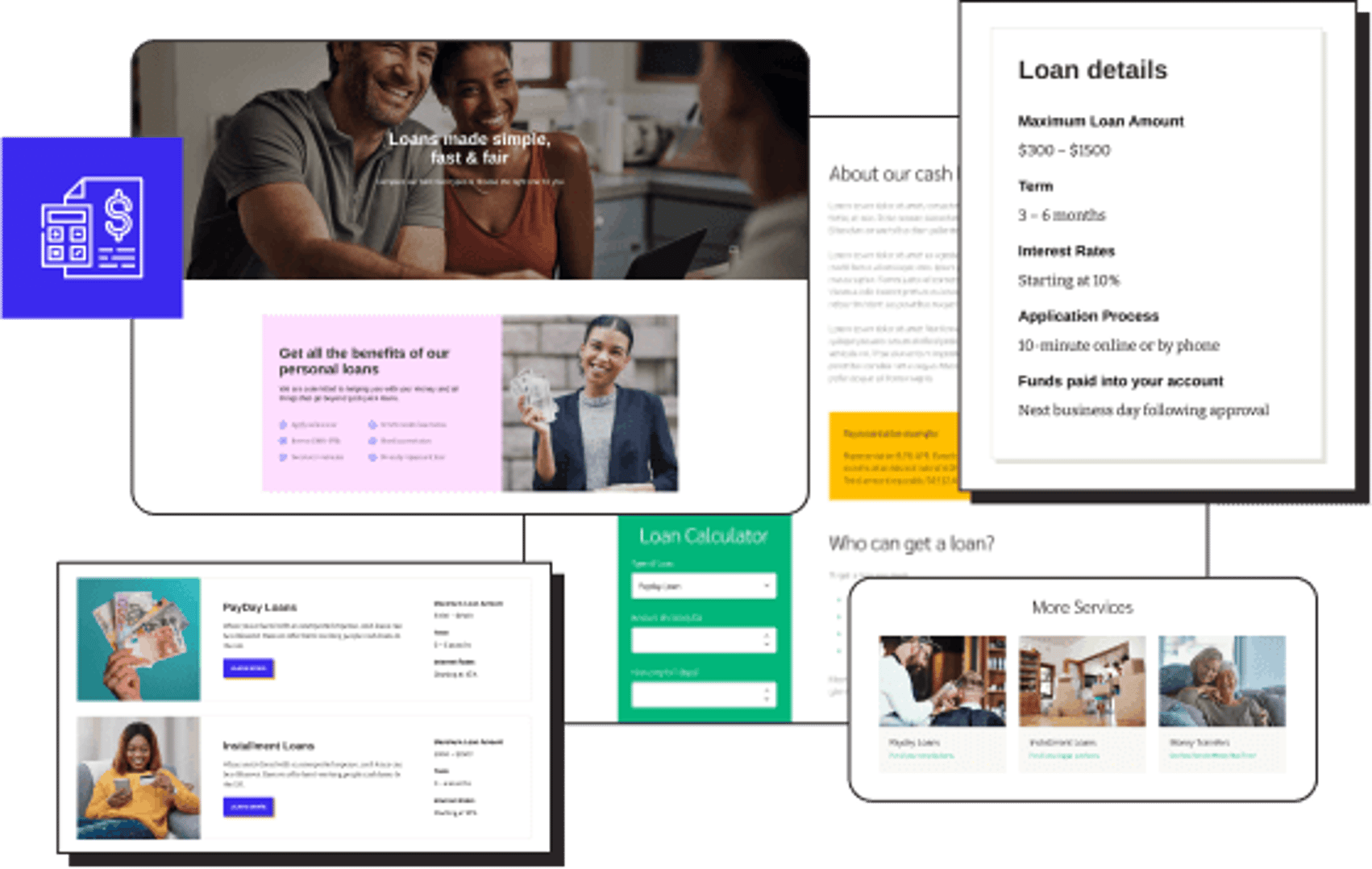 Swift Loan WordPress Theme - Finance Services Layouts