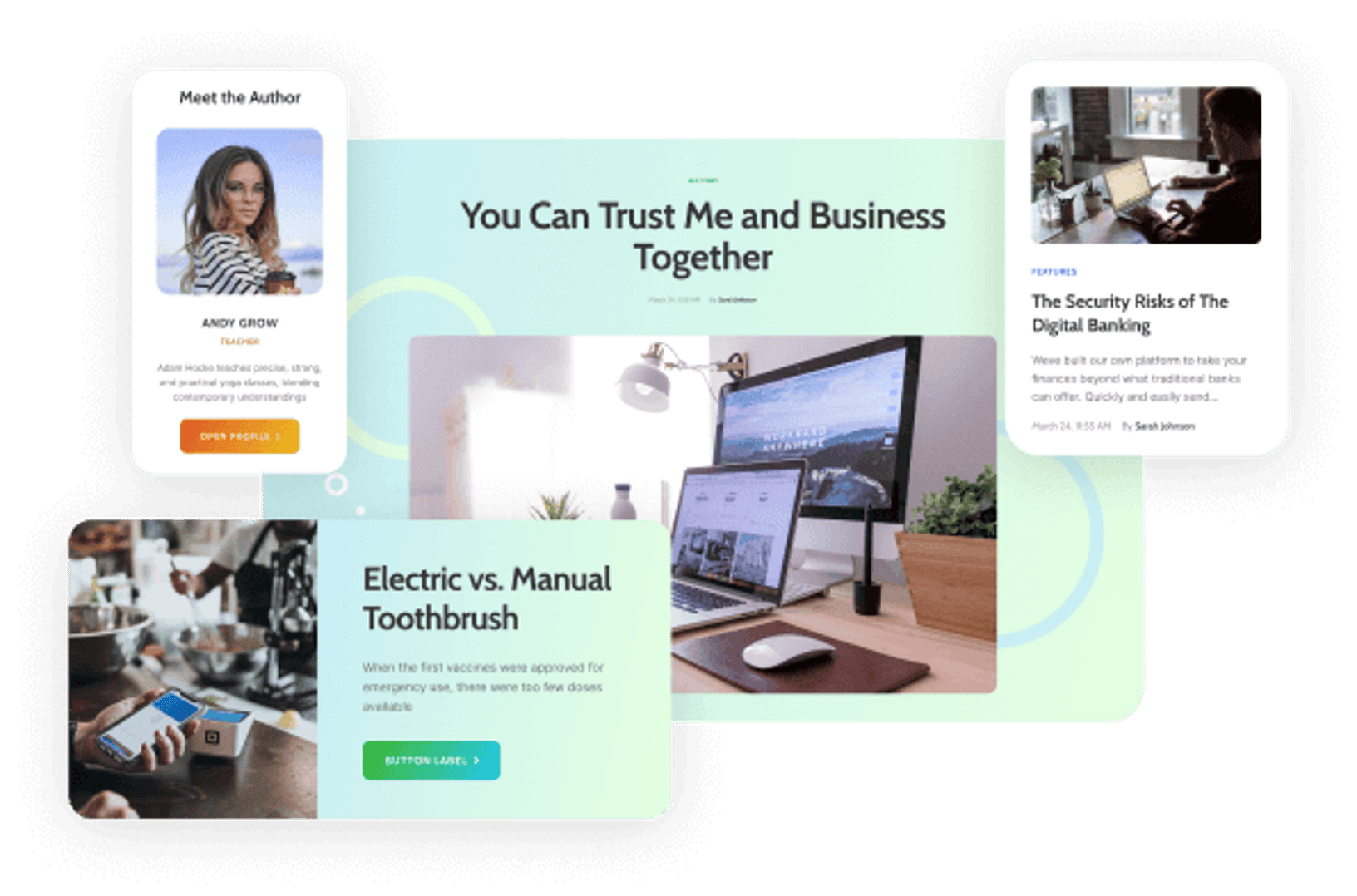 Stereo Bank - Business and Finance WordPress Theme - Blog Posts Layouts | Cmsmasters studio