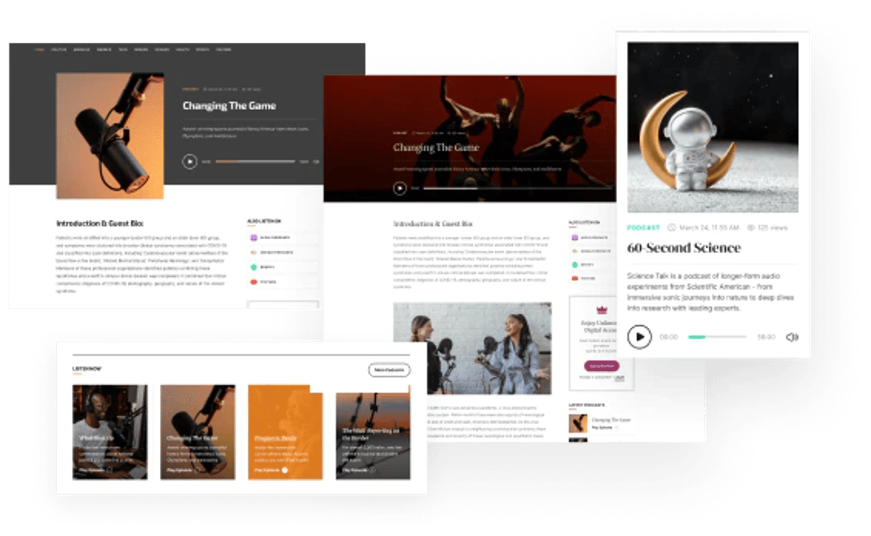 The Reporter - Newspaper Editorial WordPress Theme - Podcast Posts Layouts | Cmsmasters studio