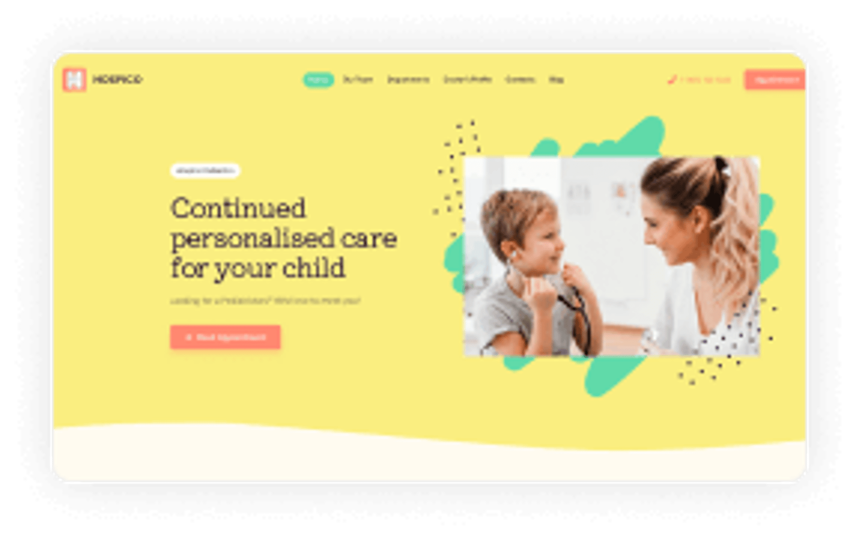 Clinicity WordPress Theme - Pediatric Clinic Demo