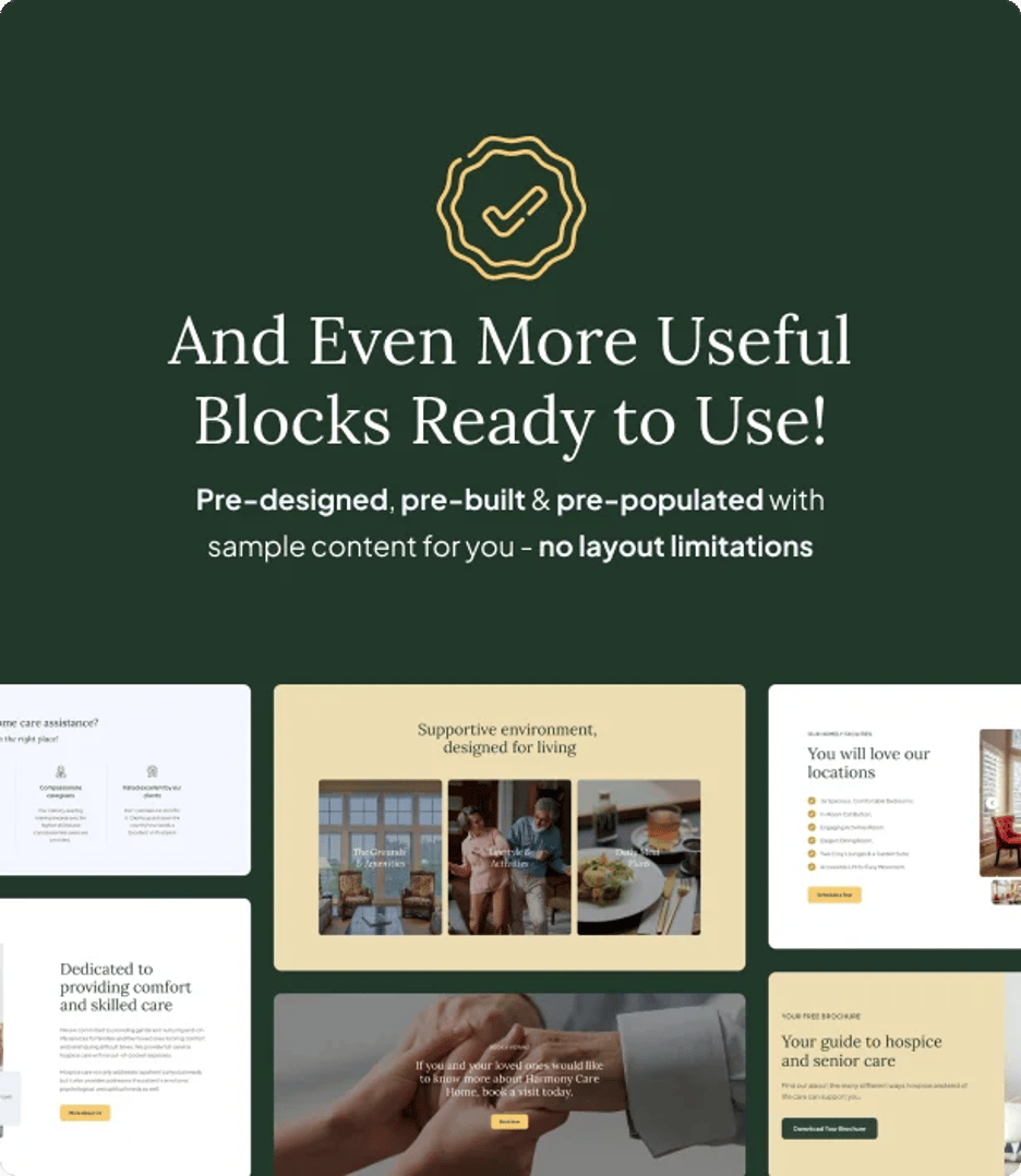 Harmony Care - Private Nursing Home WordPress Theme - Useful Blocks | CMSMasters studio