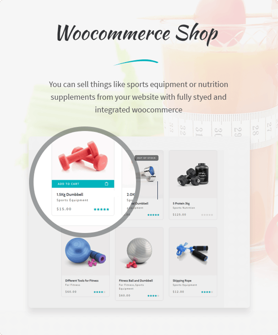 Healthy Living WordPress Theme - WooCommerce Shop | Cmsmasters Studio