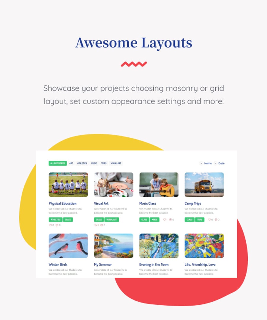 Ecole - Education & School WordPress Theme - Awesome Layouts | cmsmasters studio