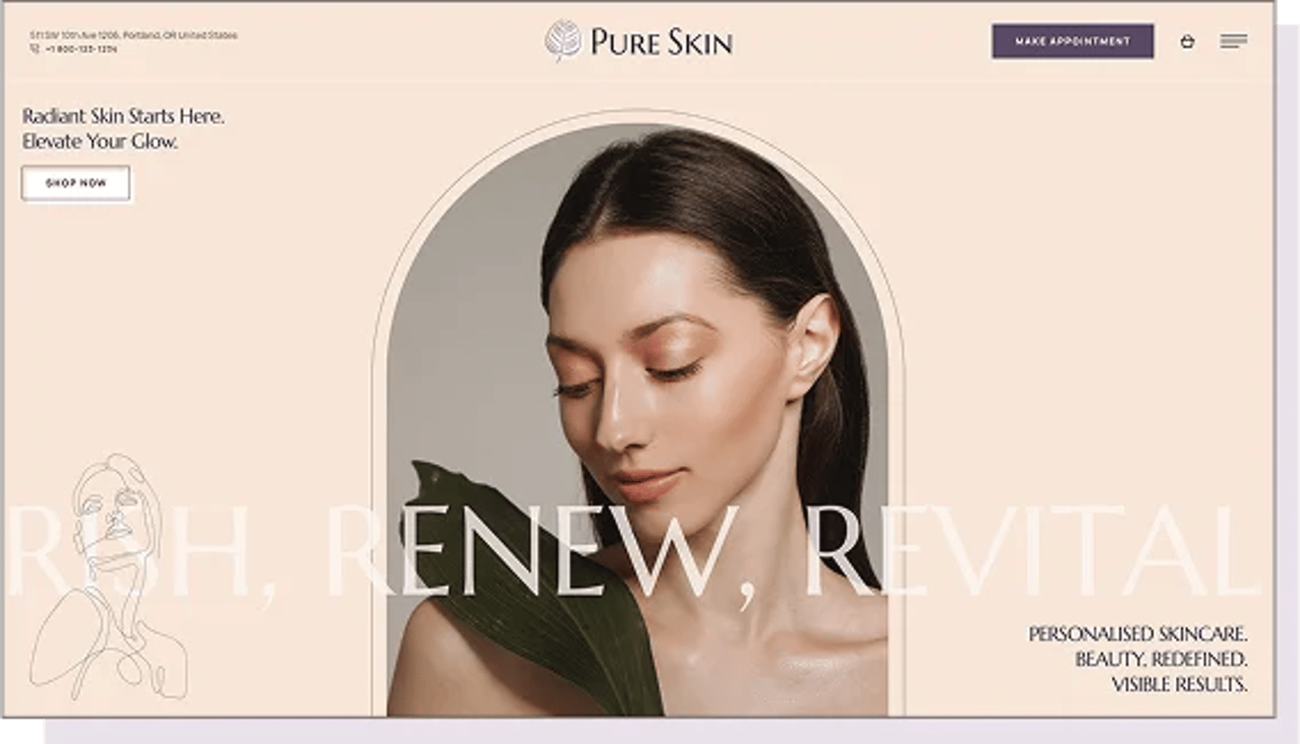 Pure Skin - Dermatology Clinic & Cosmetology WordPress Theme - Skincare Product Store | CMSMasters studio