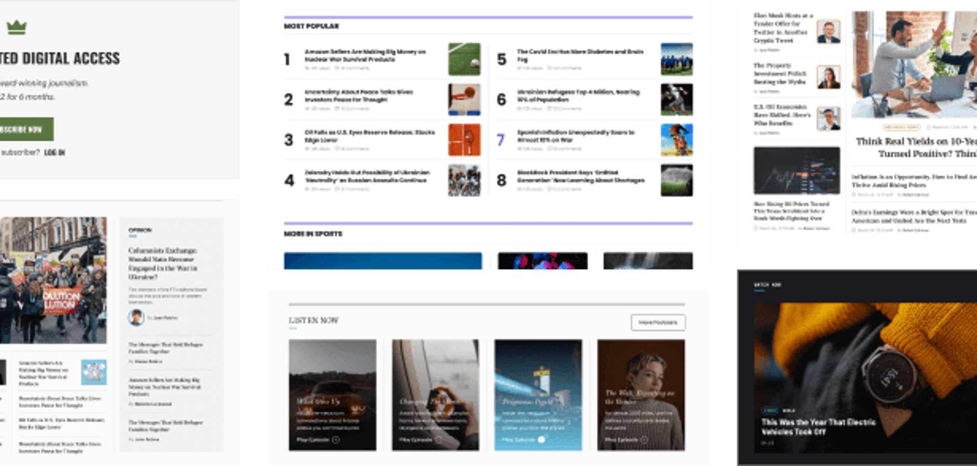 Daily Bulletin - Magazine & Newspaper WordPress Theme - Useful Blocks | Cmsmasters studio