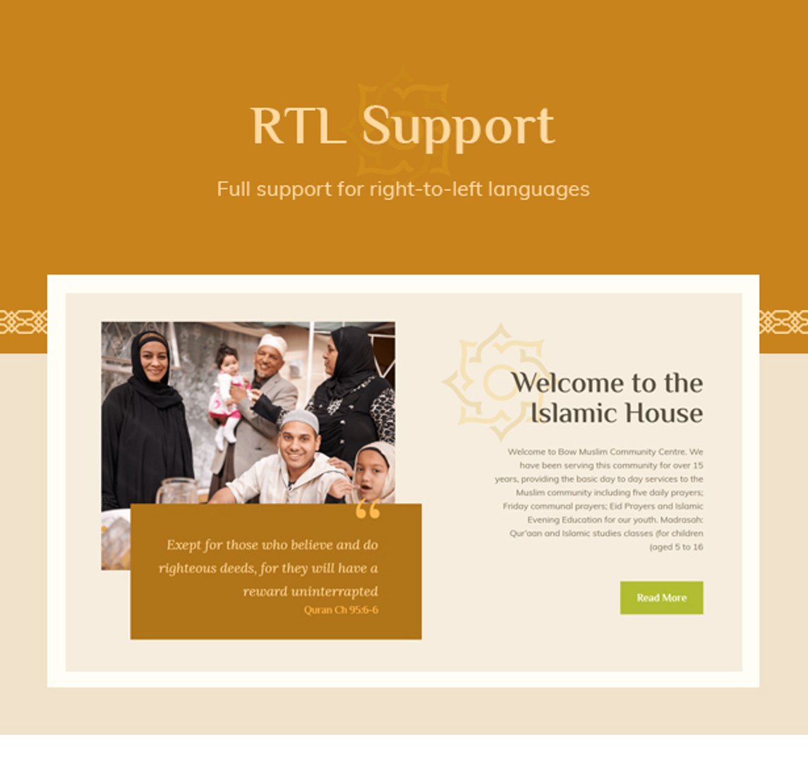 Islam House - Mosque and Religion WordPress Theme - RTL Support | cmsmasters studio