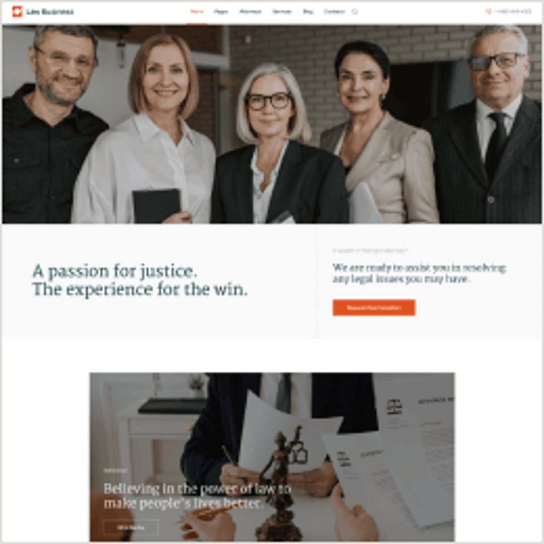 Legal Business - Attorney & Lawyer WordPress Theme - Law Office Demo | Cmsmasters studio