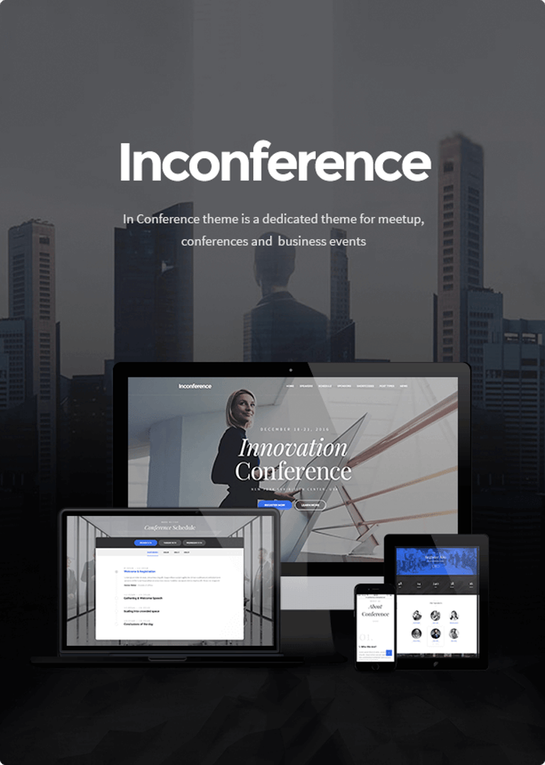 In Conference WordPress Theme