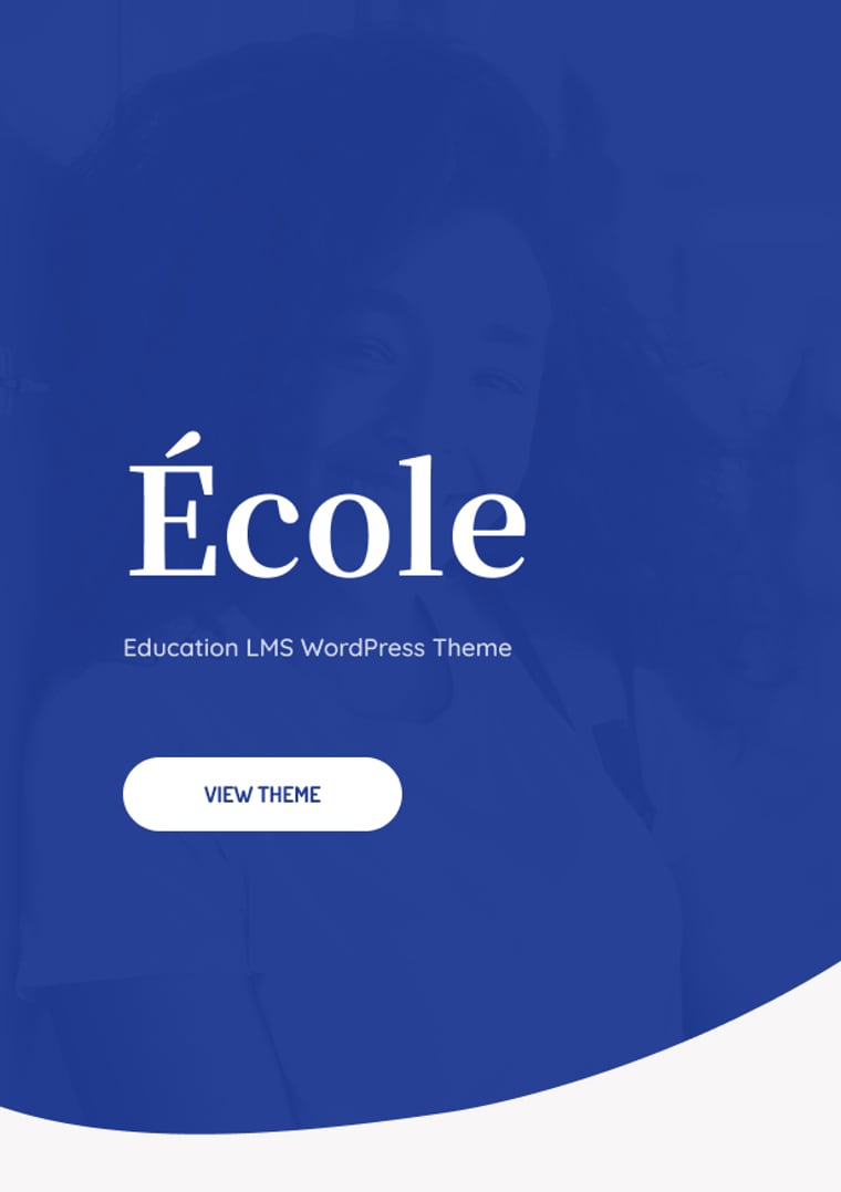 Ecole - Education & School WordPress Theme | cmsmasters studio