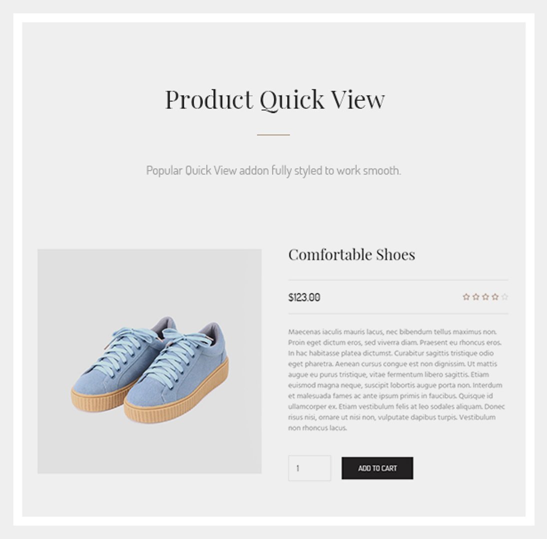 Accessories Shop – Online Store, WooCommerce & Shopping WordPress Theme - Product Quick View