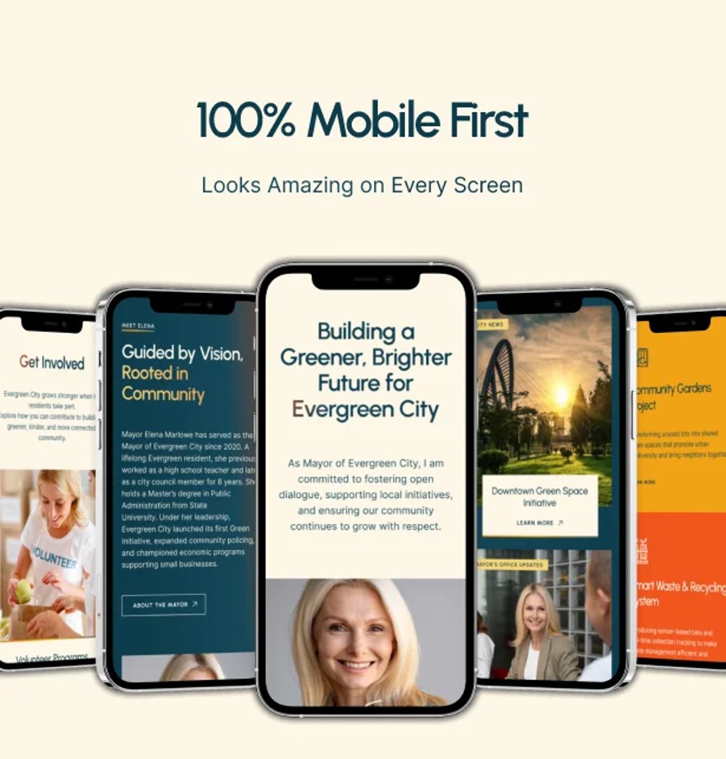 Town Hall - Municipal Portal & Local City Government WordPress Theme - 100% Mobile First | CMSMasters studio