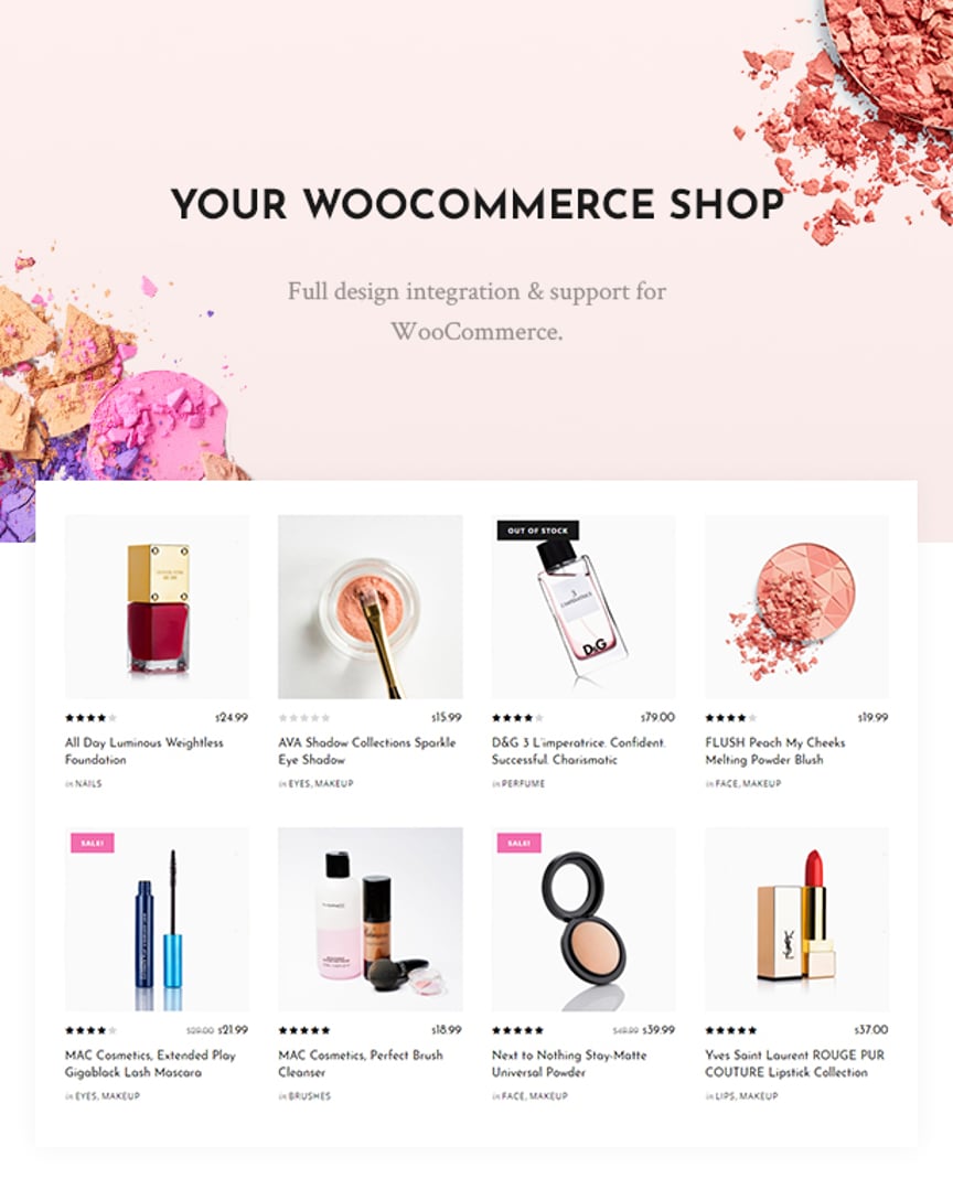 Cosmetista - Makeup Review Beauty WordPress Theme - Your WooCommerce Shop | cmsmasters studio