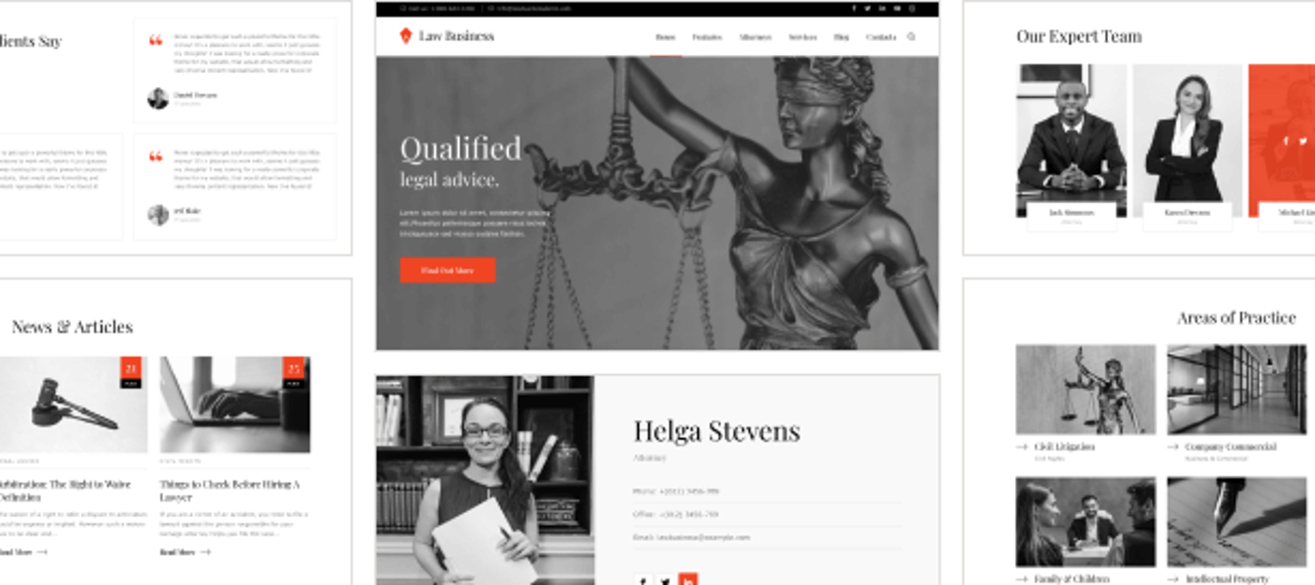 LawBusiness - Attorney & Lawyer WordPress Theme - Useful Blocks | Cmsmasters studio