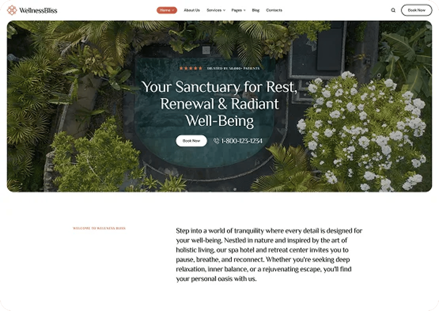 Wellness Bliss - Massage Salon & Spa WordPress Theme - Spa Resort | CMSMasters studio