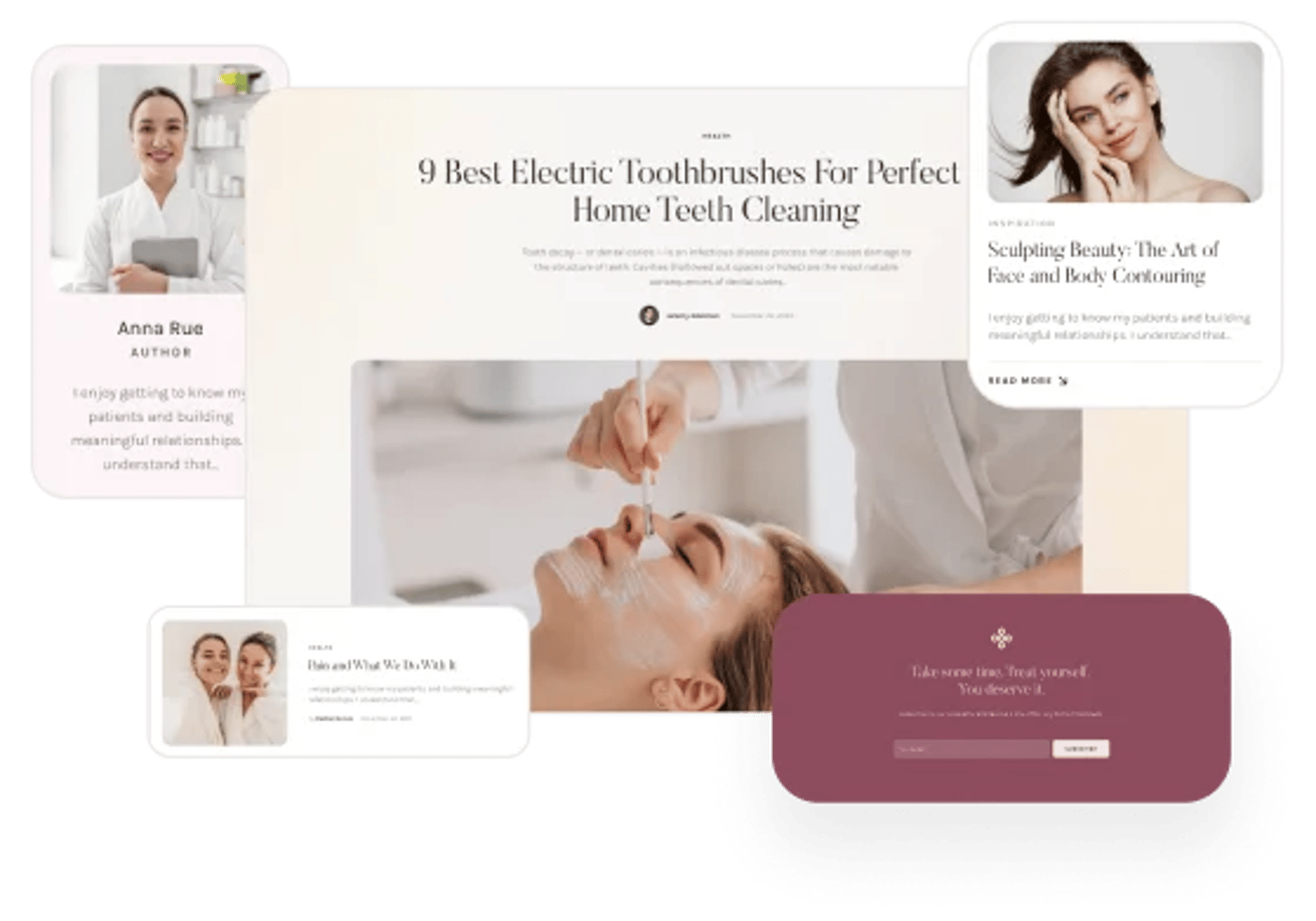 Bella Beauty - Aesthetic Medical Clinic WordPress Theme - Blog Posts Layouts | CMSMasters studio