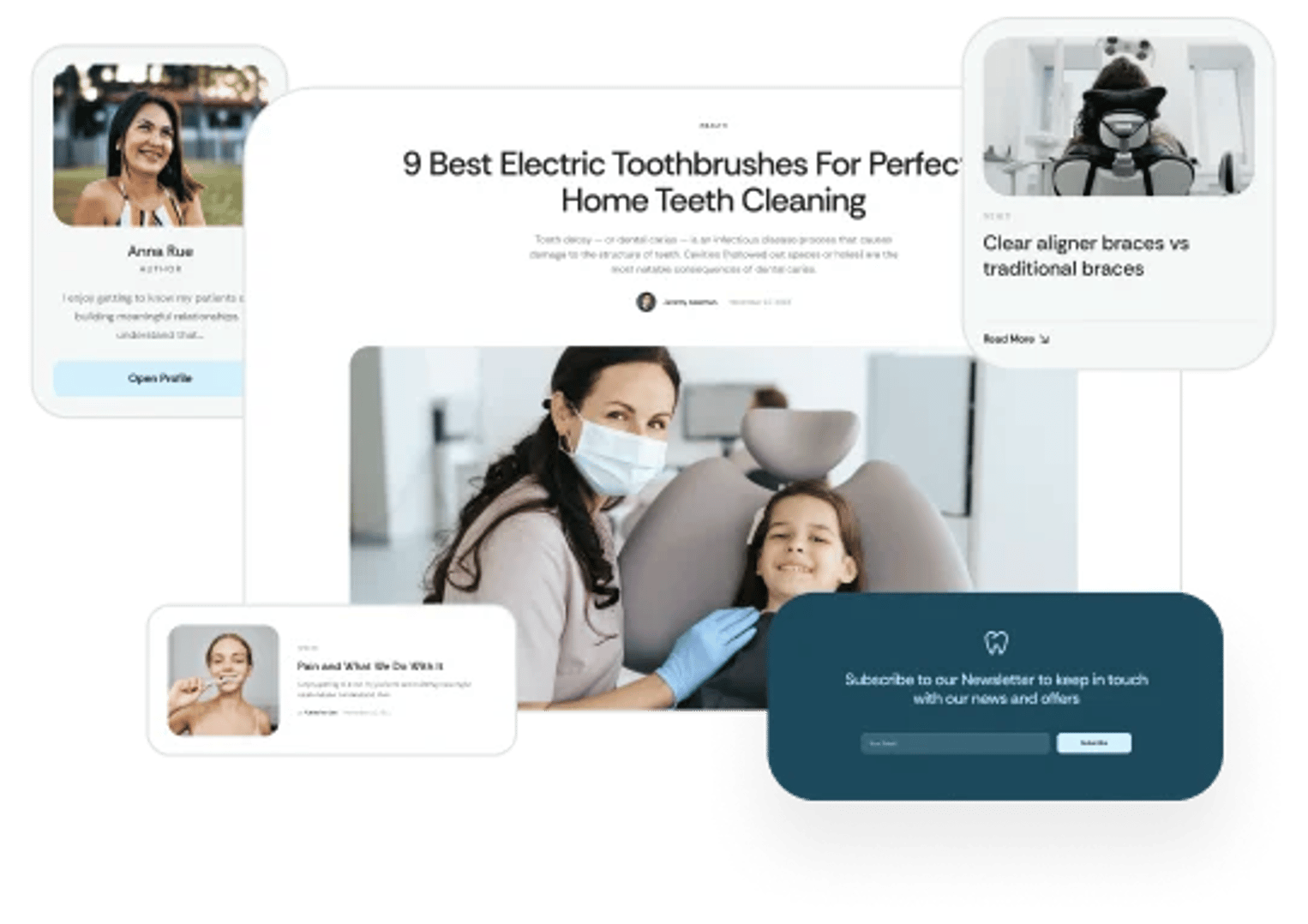 Dentissimo - Medical & Dentist WordPress Theme - Blog Posts Layouts | CMSMasters studio