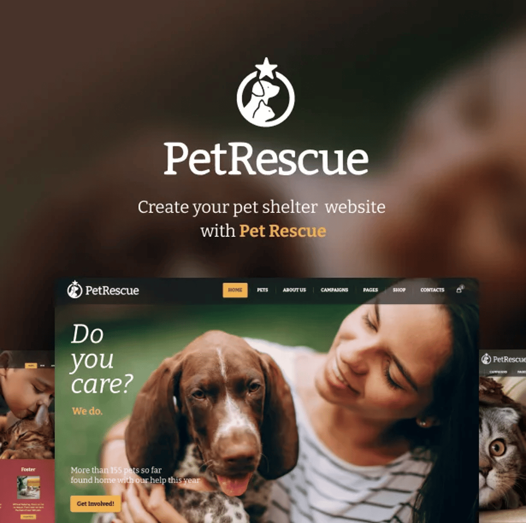 Pet Rescue - Animals and Shelter Charity WP Theme | CMSMasters studio