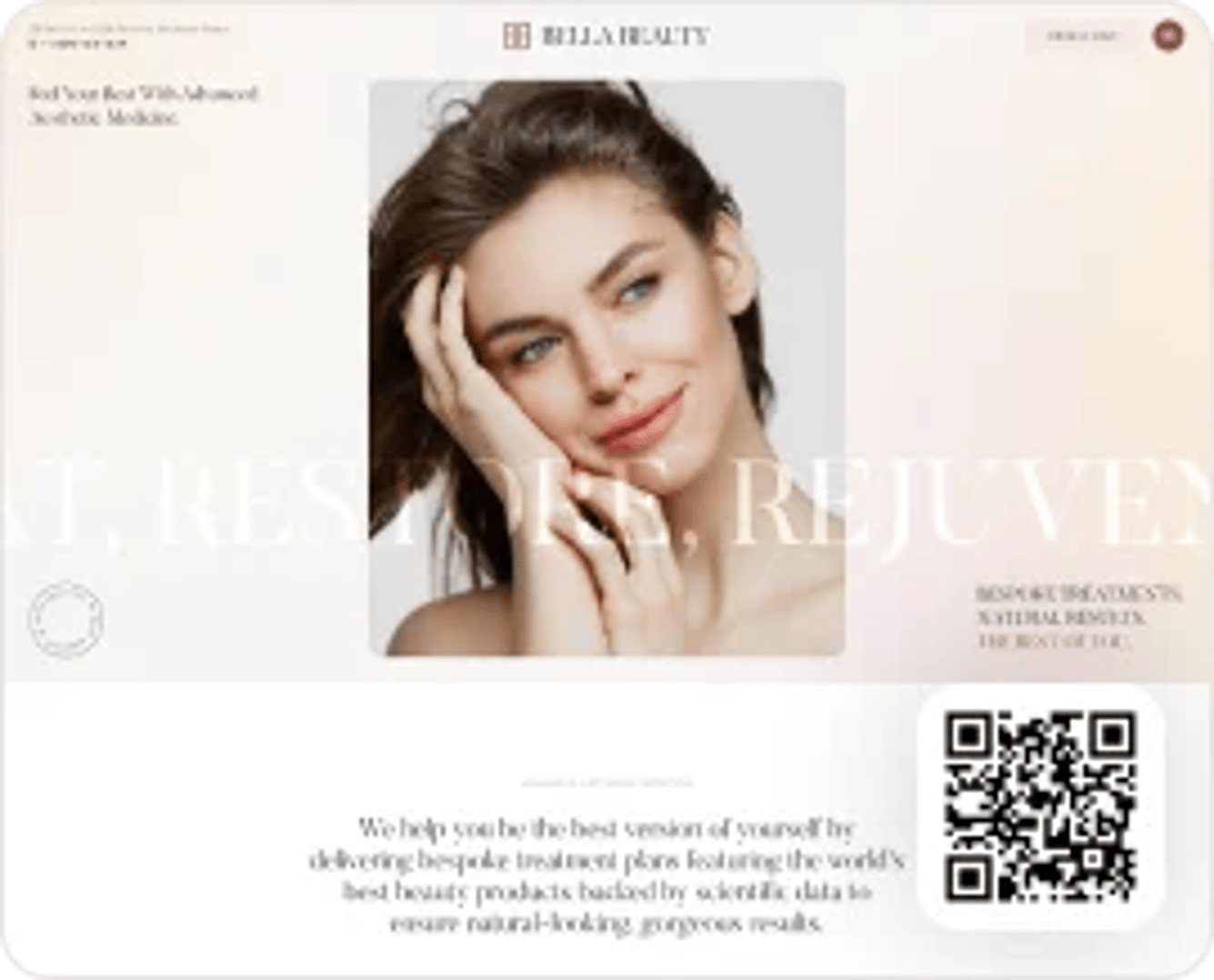 Bella Beauty - Aesthetic Medical Clinic WordPress Theme - Home One | CMSMasters studio