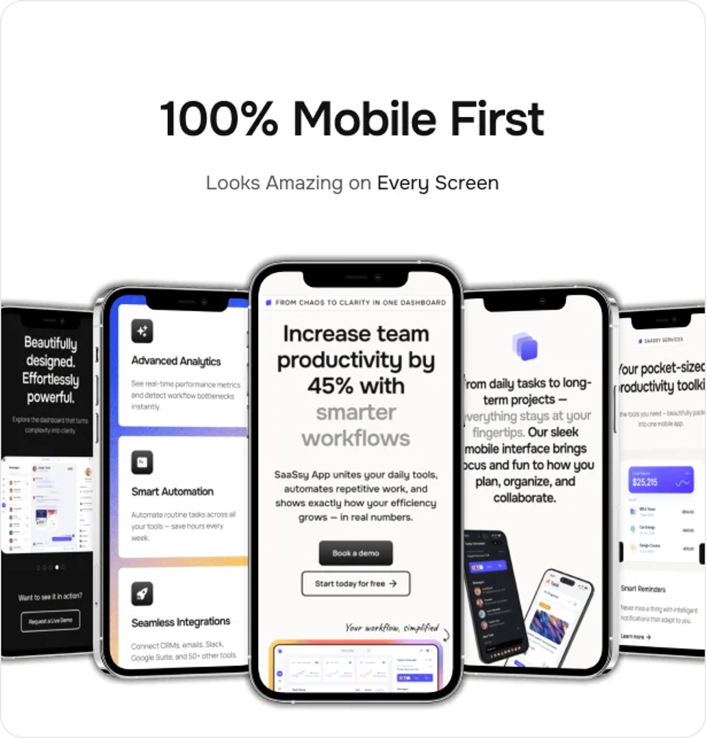 SaaSsy App - Software & Tech Startup WordPress Theme - 100% Mobile First | CMSMasters studio