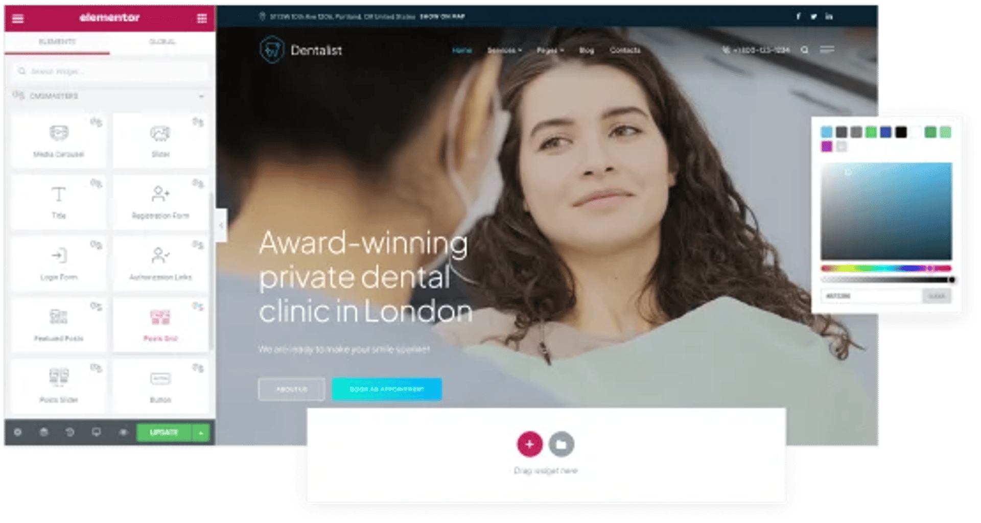 Dentalist - Medical and Dentist WordPress Theme - Elementor Builder | CMSMasters studio