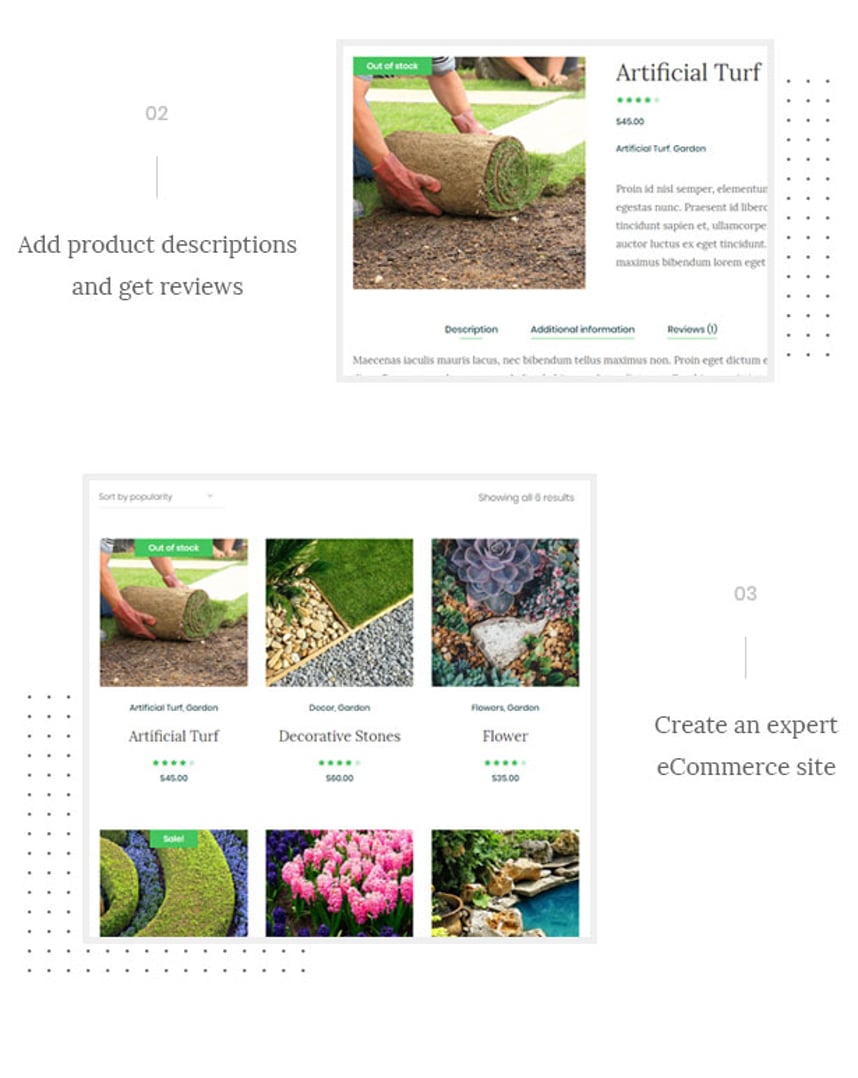 Grasshopper - Landscape Design and Gardening Services WP Theme - Online Store | cmsmasters studio