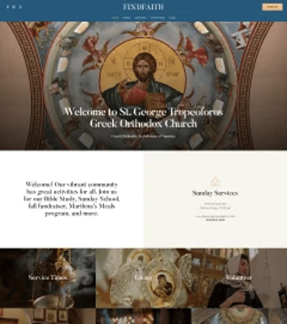 Christian - Church WordPress Theme - Orthodox Demo | cmsmasters studio