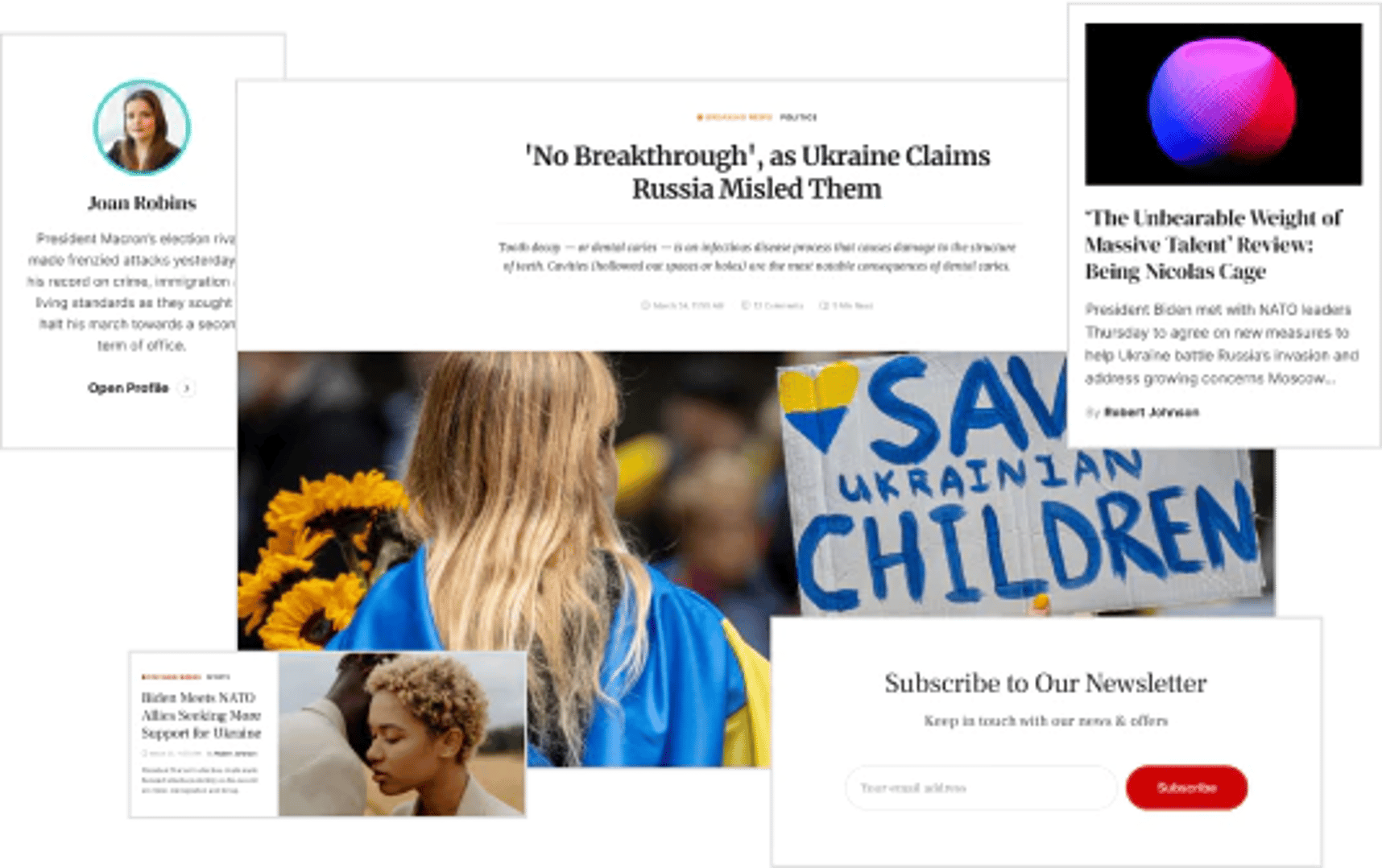 The Reporter Newspaper Editorial WordPress Theme cmsmasters studio