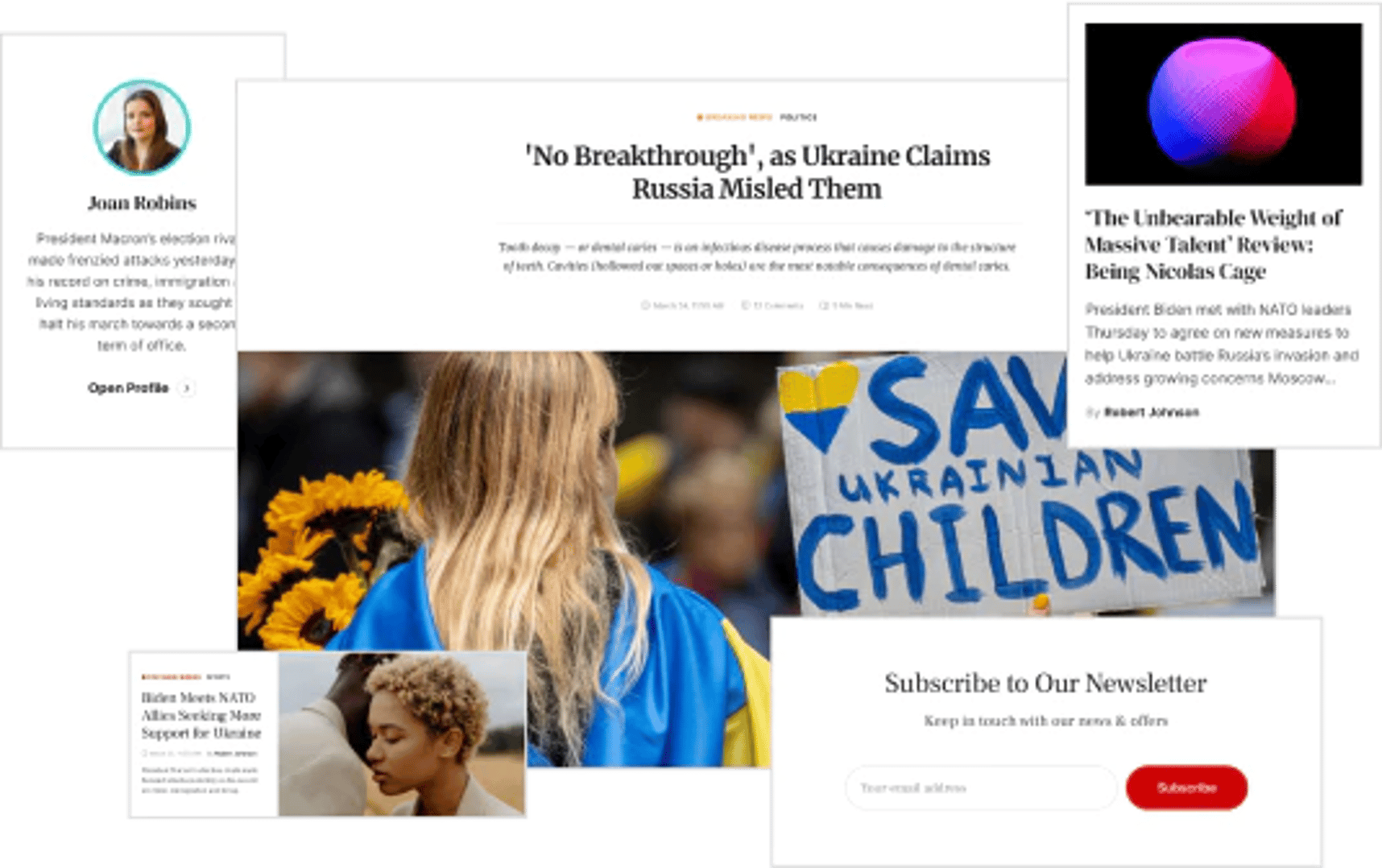 The Reporter - Newspaper Editorial WordPress Theme - Blog Posts Layouts | Cmsmasters studio