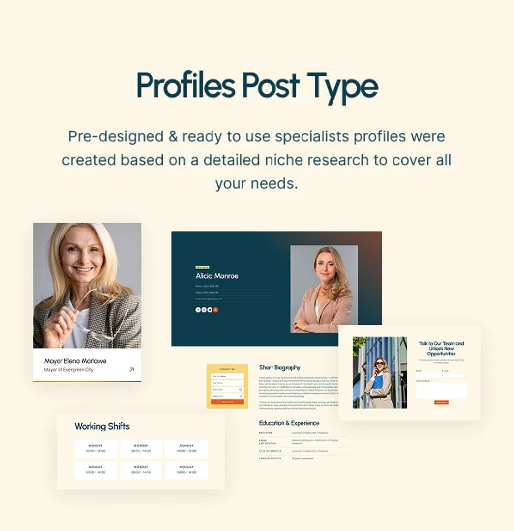 Town Hall - Municipal Portal & Local City Government WordPress Theme - Profiles Post Type | CMSMasters studio