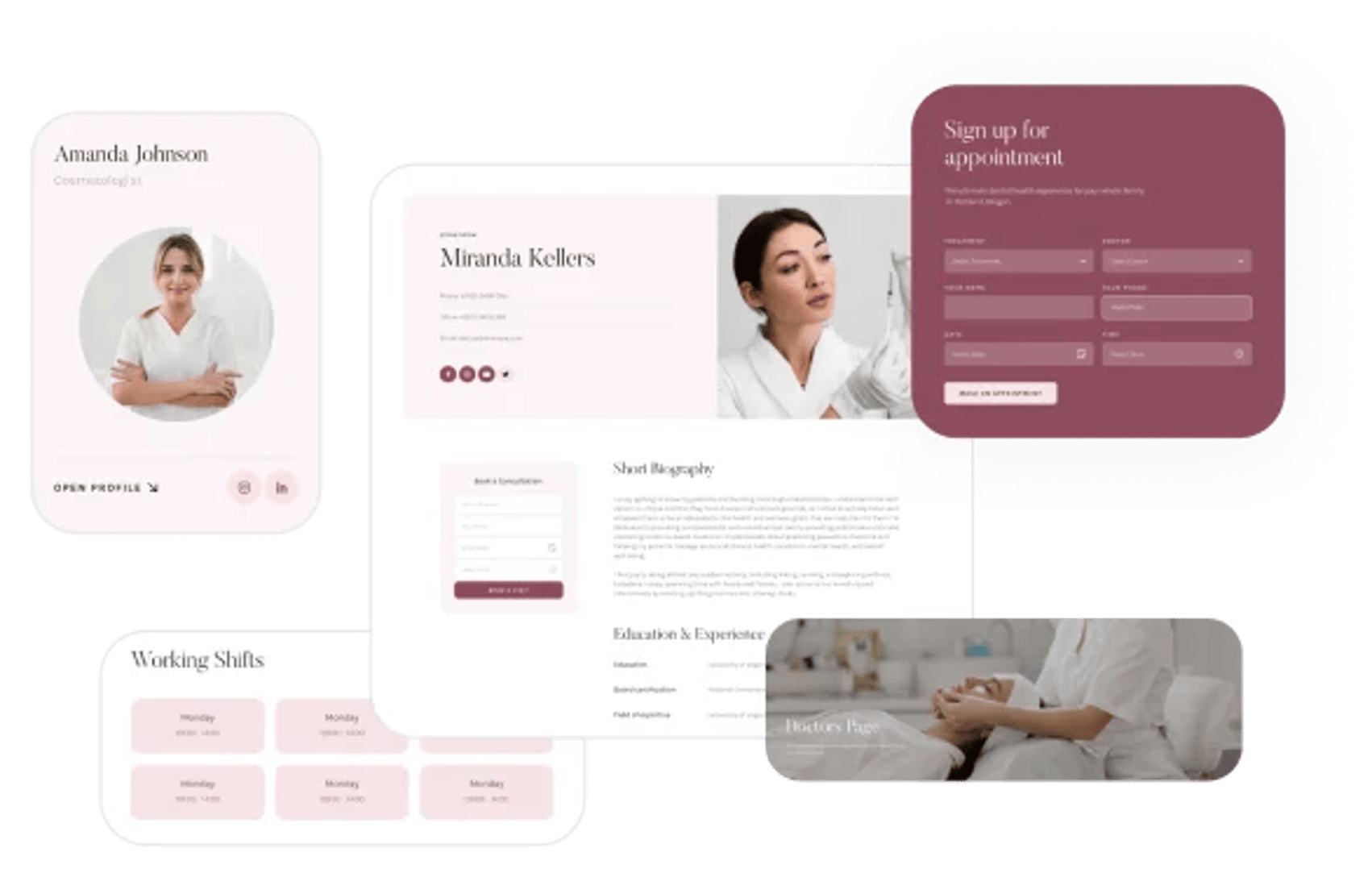 Bella Beauty - Aesthetic Medical Clinic WordPress Theme - Doctors’ Profiles | CMSMasters studio