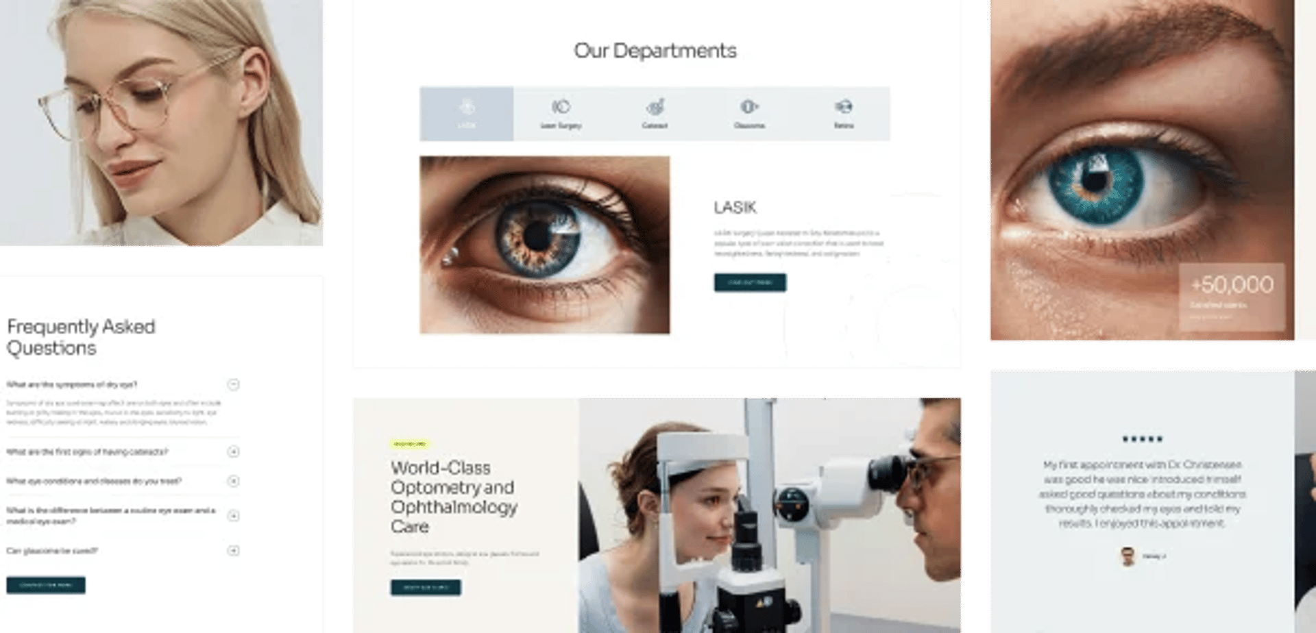 Eye Care - WordPress Theme for Optometrist & Eye Clinic - Blocks Ready-to-use | CMSMasters studio