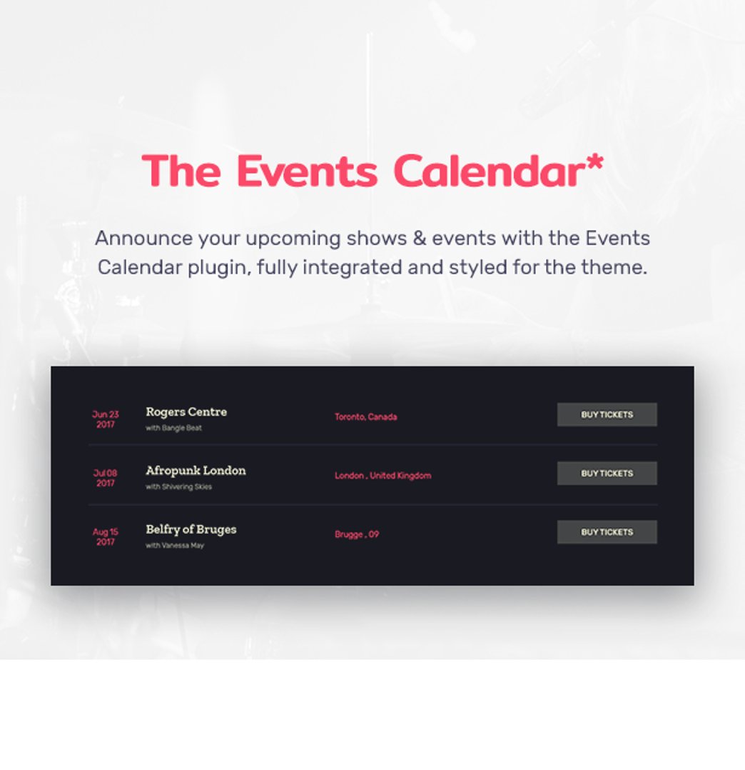 The Pasquales - DJ, Artist and Music Band WordPress Theme - The Events Calendar | cmsmasters studio