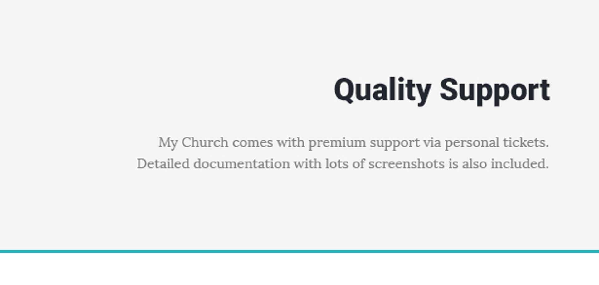 My Church - Religion WordPress Theme with Events, Donations & Sermons - Quality Support