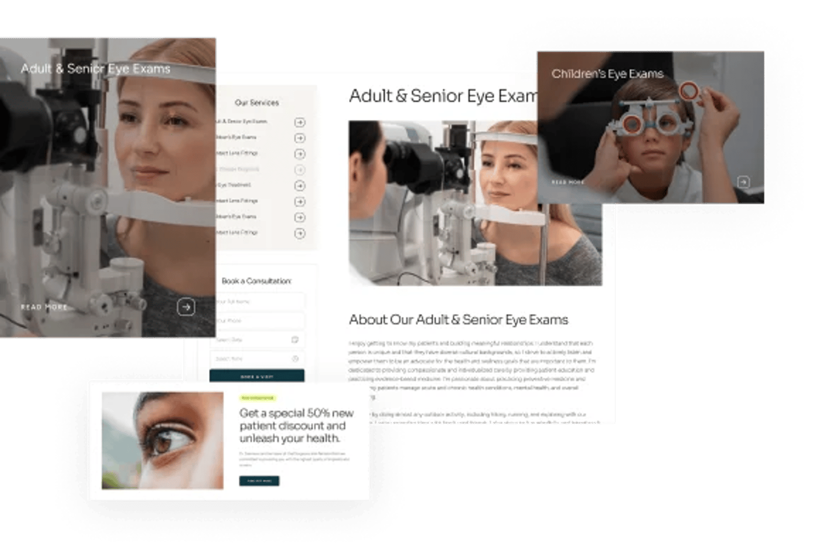 Eye Care - WordPress Theme for Optometrist & Eye Clinic - Services Post Type | CMSMasters studio