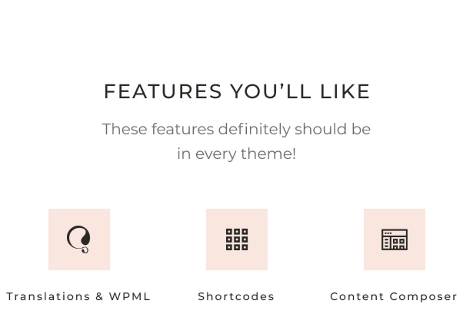 Miss Sunshine - Women Lifestyle Blog WordPress Theme - Features | cmsmasters studio