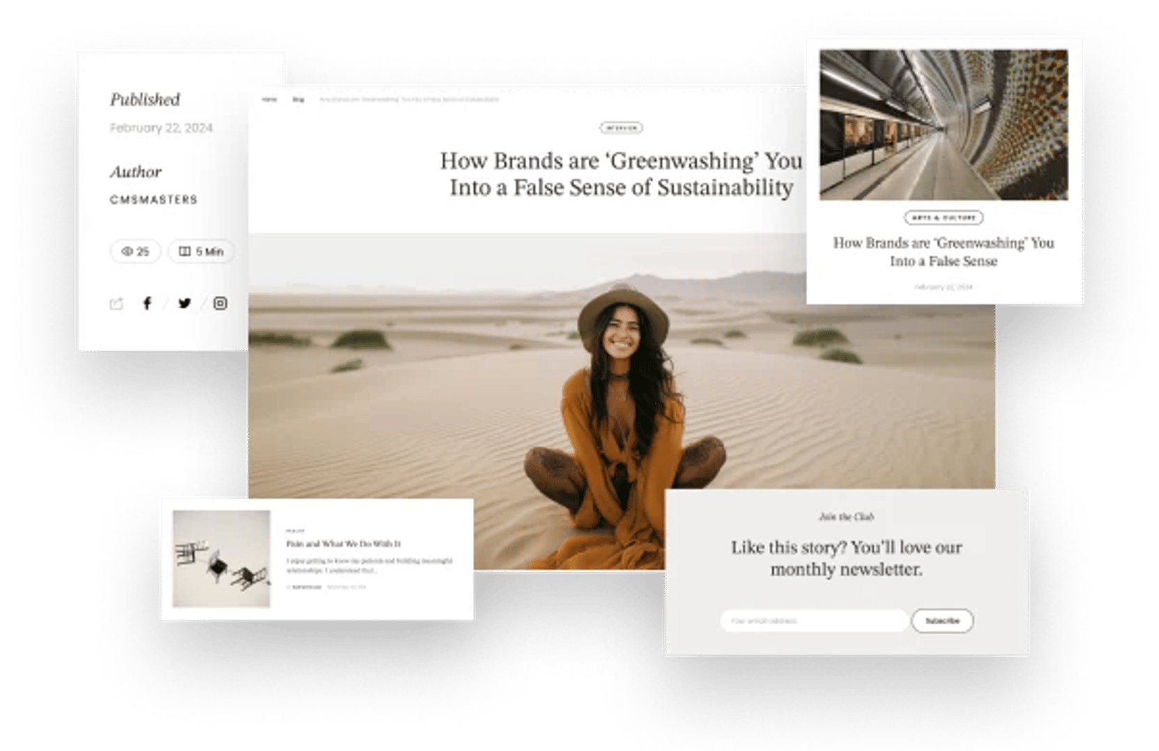 Editoria - Viral Magazine & Newspaper WordPress Theme - Blog Posts Layout | CMSMasters studio