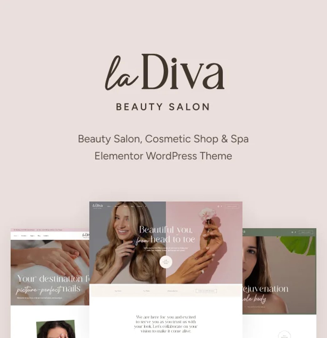La Diva - Beauty Salon & Spa WordPress Theme | CMSMasters studio
